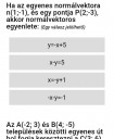 Egyenes egyenlete – feladat kép 2