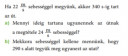 Szöveges feladatok  – feladat kép 1