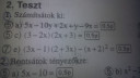 Algebra – feladat kép 1