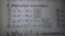Algebra – feladat kép 1