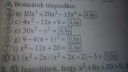 Algebra – feladat kép 1
