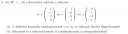 Lineáris Algebrap – feladat kép 1