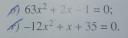 Rövid matek házi – feladat kép 1