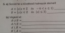 SOS MATEK  ALGEBRA VI Oszt – feladat kép 1