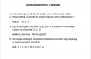 Kordinátageometria – feladat kép 1