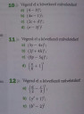 Matematika házi – feladat kép 1