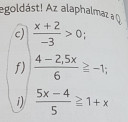 Matematika sos – feladat kép 1