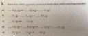 Kémiai egyensúly – feladat kép 1