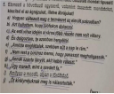 Nyelvtan mondat elemzés – feladat kép 1